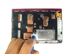 Disassembling Sony Reader Touch Edition PRS-600 Inner Casing