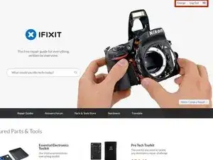 Getting started with iFixit