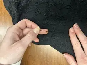 How to Fix a Sweater Snag