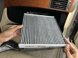 2004-2006 Lexus LS430 Cabin Air Filter Replacement