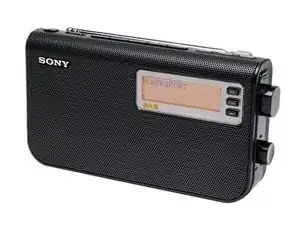 Sony XDR-S50 DAB Radio