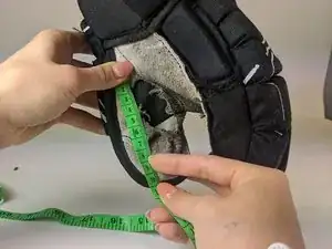 Hockey Glove Palm Repair