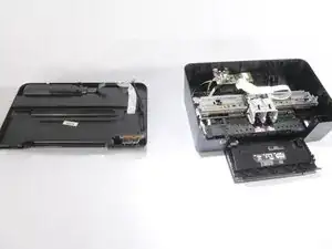 Disassembling HP Photosmart D110a Printer Hood