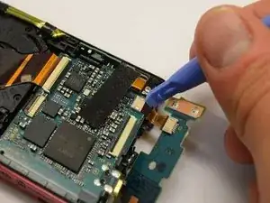 Disassembling Sony Cyber-Shot DSC-W330 Control Board