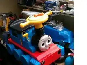 Disassembling the Thomas Ride On Train