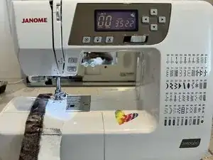 How to Fix a Jammed Janome 3160QDC Needle