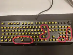 Razer Blackwidow Elite Disassembly