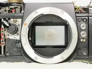 Pentax LX Front Lens Board Removal