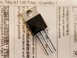 Triac Variable Speed Motor Control (BT136)