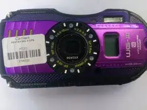 Pentax Optio WG-3 GPS