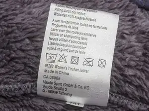 How do I wash my Vaude wool product?