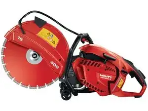 Hilti 16" Gas Concrete Saw DSH 900-X Generation 2 (SN begins with 34 or 35)