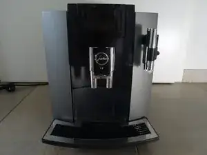 Jura Impressa E4 - E8 (new models) opening procedure