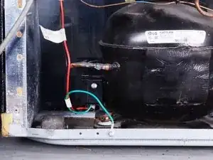 How to Test Your Compressor Motor and Its Overload Device on an LG refrigerator.