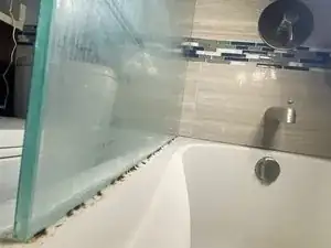 Shower Glass Silicone Replacement