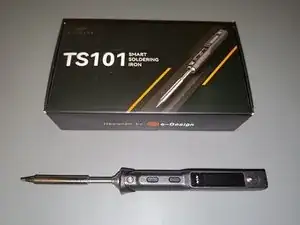 Disassembling Miniware TS101 soldering iron