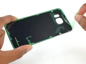 Samsung Galaxy S6 Edge Rear Glass Adhesive Replacement