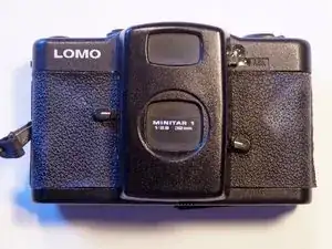 Lomo LC-A sticky shutter repair