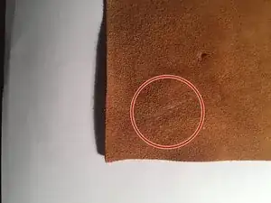 Sewing a Leather Patch