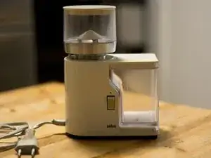 Braun KMM1 Coffe Grinder Disassembly for cleaning