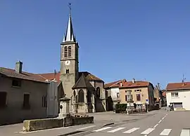 Saint-Léger Church in Custines