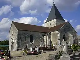 The church in Colombé-le-Sec