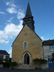 The church of Saint-Pierre, in Jupilles