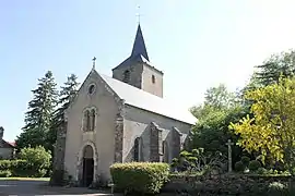 The church of Saint-Sulpice, in Authiou