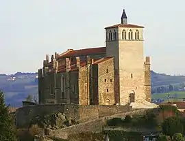 A view of the church, from the north-west