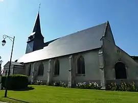 The church in Émanville