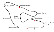 The Österreichring (last modified in 1977)