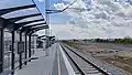 View from platform I, looking toward Zemun station