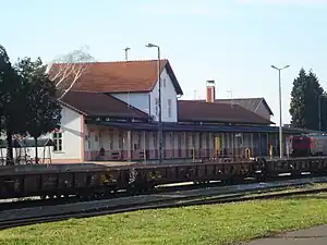 Čakovec main railway station