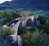 Lalezar bridge in the village