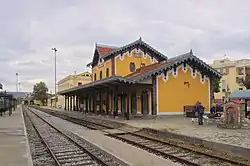 Volos train station, 30 September 2017