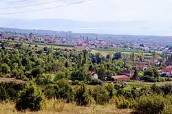 Panoramic view of the village