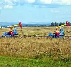 Oil production in Tatyshlinsky District