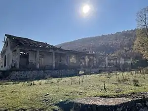 Structure of the former Raduša mine