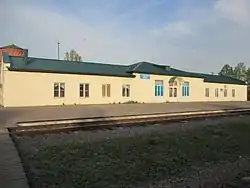 Train station in Inzhavino, Inzhavinsky District