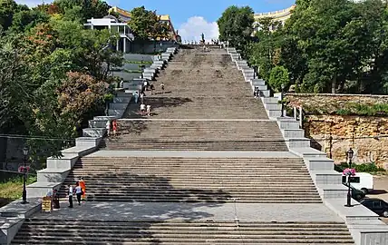 Potemkin Stairs in Odesa, Ukraine