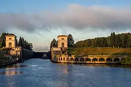 First gate of Moscow Canal