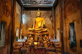 Buddha inside the ubosot