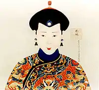 Noble Consort Tong in ceremonial dress