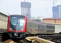 Line 1 train exterior