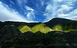 Landscape near Jinchuan County