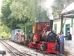 'Susan' and 'Jenny' double head a train at Brockham