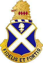 113th Infantry Regiment"Fidelis et Fortis"(Faithful and Brave)