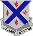 126th Armored Regiment"Courage Sans Peur"(Courage Without Fear)