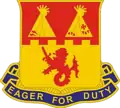 157th Field Artillery Regiment"Eager for Duty"