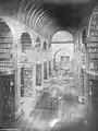 Book stacks, ca.1890.